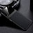 Soft Silicone Gel Leather Snap On Case Cover S03 for Huawei Y9s Black