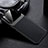 Soft Silicone Gel Leather Snap On Case Cover S03 for Oppo F15 Black