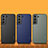 Soft Silicone Gel Leather Snap On Case Cover S03 for Samsung Galaxy S21 5G