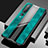 Soft Silicone Gel Leather Snap On Case Cover S03 for Xiaomi Mi 10 Green