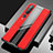Soft Silicone Gel Leather Snap On Case Cover S03 for Xiaomi Mi 10 Red
