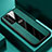 Soft Silicone Gel Leather Snap On Case Cover S04 for Huawei P40 Pro Green