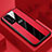 Soft Silicone Gel Leather Snap On Case Cover S04 for Huawei P40 Pro+ Plus Red