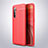 Soft Silicone Gel Leather Snap On Case Cover S04 for Realme X50 Pro 5G Red