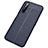 Soft Silicone Gel Leather Snap On Case Cover S04 for Realme X50m 5G Blue