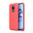 Soft Silicone Gel Leather Snap On Case Cover S05 for Huawei Nova 5z Red