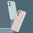 Soft Silicone Gel Leather Snap On Case Cover S05 for Samsung Galaxy S21 Plus 5G