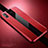 Soft Silicone Gel Leather Snap On Case Cover S06 for Apple iPhone X Red