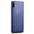 Soft Silicone Gel Leather Snap On Case Cover S06 for Huawei Y9s Blue