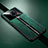 Soft Silicone Gel Leather Snap On Case Cover S06 for Vivo Nex 3 5G Green