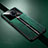 Soft Silicone Gel Leather Snap On Case Cover S06 for Vivo Nex 3S Green