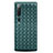 Soft Silicone Gel Leather Snap On Case Cover S07 for Xiaomi Mi 10 Green