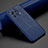 Soft Silicone Gel Leather Snap On Case Cover S07 for Xiaomi Mi 11 Pro 5G Blue