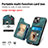 Soft Silicone Gel Leather Snap On Case Cover SD12 for Apple iPhone 13