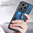 Soft Silicone Gel Leather Snap On Case Cover SD12 for Apple iPhone 13 Pro