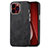 Soft Silicone Gel Leather Snap On Case Cover SD13 for Apple iPhone 13 Pro Max