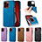 Soft Silicone Gel Leather Snap On Case Cover SD13 for Apple iPhone 14 Pro