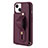 Soft Silicone Gel Leather Snap On Case Cover SD14 for Apple iPhone 13