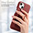 Soft Silicone Gel Leather Snap On Case Cover SD17 for Apple iPhone 13