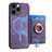 Soft Silicone Gel Leather Snap On Case Cover SD17 for Apple iPhone 14 Pro