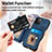 Soft Silicone Gel Leather Snap On Case Cover SD2 for Apple iPhone 13 Pro Max