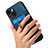 Soft Silicone Gel Leather Snap On Case Cover SD2 for Apple iPhone 14