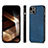 Soft Silicone Gel Leather Snap On Case Cover SD3 for Apple iPhone 14