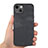 Soft Silicone Gel Leather Snap On Case Cover SD3 for Apple iPhone 14