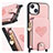 Soft Silicone Gel Leather Snap On Case Cover SD4 for Apple iPhone 13