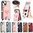 Soft Silicone Gel Leather Snap On Case Cover SD4 for Apple iPhone 13