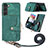 Soft Silicone Gel Leather Snap On Case Cover SD4 for Samsung Galaxy S22 5G