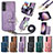 Soft Silicone Gel Leather Snap On Case Cover SD4 for Samsung Galaxy S23 5G