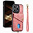 Soft Silicone Gel Leather Snap On Case Cover SD5 for Apple iPhone 13 Pro