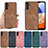 Soft Silicone Gel Leather Snap On Case Cover SD5 for Samsung Galaxy A14 5G