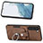 Soft Silicone Gel Leather Snap On Case Cover SD5 for Samsung Galaxy S22 5G