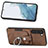 Soft Silicone Gel Leather Snap On Case Cover SD5 for Samsung Galaxy S23 5G