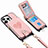 Soft Silicone Gel Leather Snap On Case Cover SD6 for Apple iPhone 13 Pro