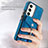 Soft Silicone Gel Leather Snap On Case Cover SD6 for Samsung Galaxy S22 5G