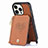 Soft Silicone Gel Leather Snap On Case Cover SD7 for Apple iPhone 13 Pro