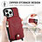 Soft Silicone Gel Leather Snap On Case Cover SD7 for Apple iPhone 13 Pro Max