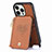 Soft Silicone Gel Leather Snap On Case Cover SD7 for Apple iPhone 13 Pro Max