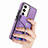 Soft Silicone Gel Leather Snap On Case Cover SD7 for Samsung Galaxy S22 5G