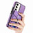 Soft Silicone Gel Leather Snap On Case Cover SD7 for Samsung Galaxy S22 Plus 5G