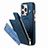 Soft Silicone Gel Leather Snap On Case Cover SD8 for Apple iPhone 14 Pro Max