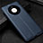 Soft Silicone Gel Leather Snap On Case Cover U01 for Huawei Mate 40 Blue