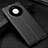 Soft Silicone Gel Leather Snap On Case Cover U01 for Huawei Mate 40 Pro Black