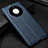 Soft Silicone Gel Leather Snap On Case Cover U01 for Huawei Mate 40 Pro+ Plus Blue