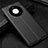 Soft Silicone Gel Leather Snap On Case Cover U01 for Huawei Mate 40E 4G Black