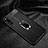 Soft Silicone Gel Leather Snap On Case Cover with Magnetic Finger Ring Stand A01 for Huawei Honor Magic 2