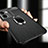 Soft Silicone Gel Leather Snap On Case Cover with Magnetic Finger Ring Stand for OnePlus Nord N300 5G